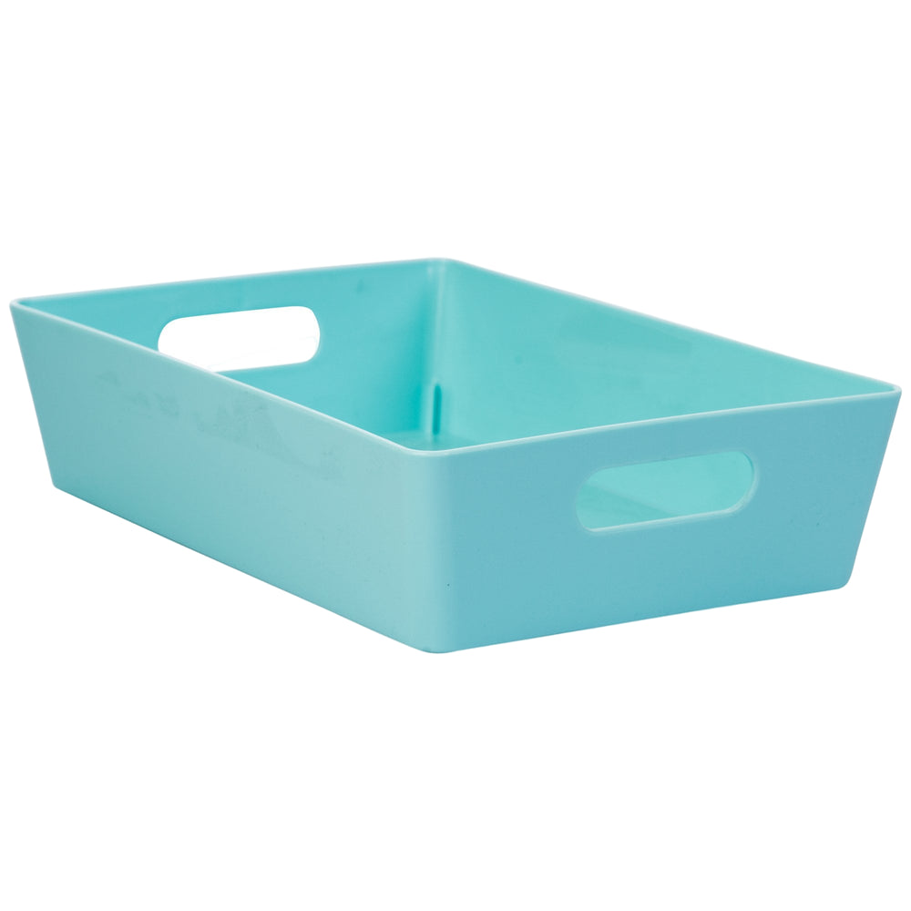 Studio Basket Rectangular 5.01-Wham-Duck Egg-WMSB5.01DB-Plastic Box Shop