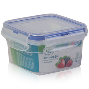 300ml Clear Square Airtight Plastic Food Container – Hobby Life-Hobby Life-Plastic Box Shop