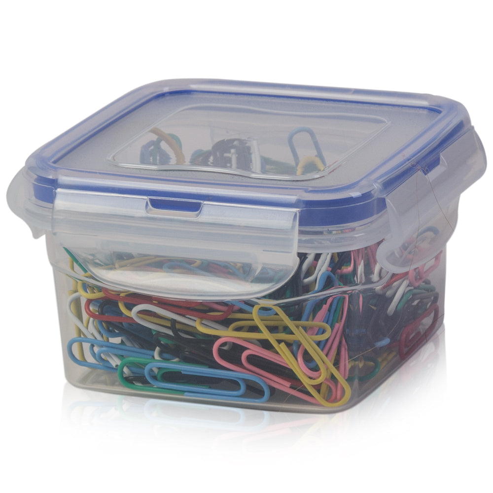 300ml Clear Square Airtight Plastic Food Container – Hobby Life-Hobby Life-Plastic Box Shop