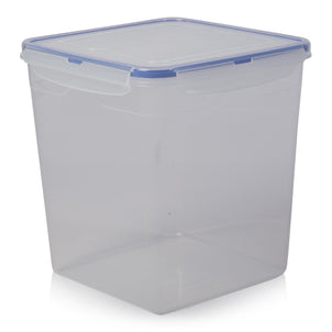 6 Litre Square Airtight Plastic Food Storage Box with Clip Lid – Hobby Life-Hobby Life-Plastic Box Shop