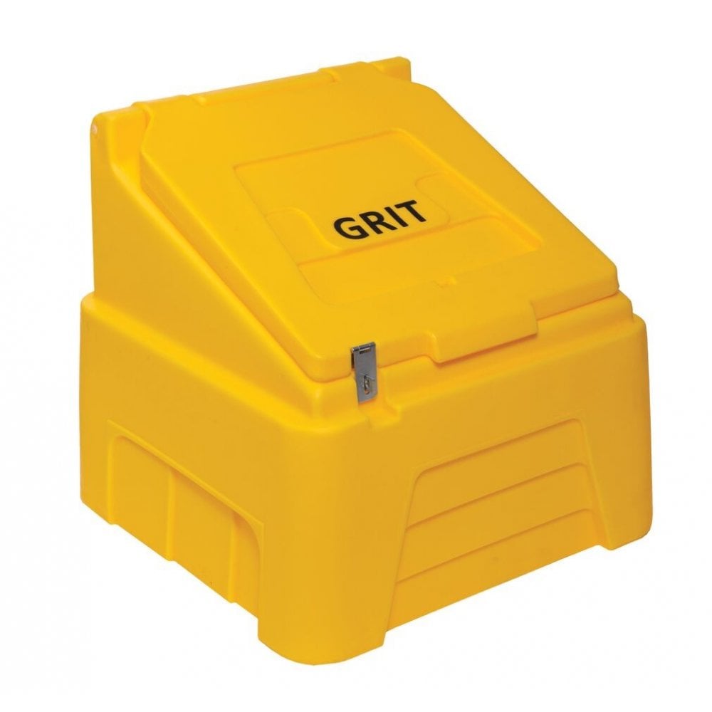 200 Litre Premium Salt Grit Bin - Yellow-EX-Plastic Box Shop