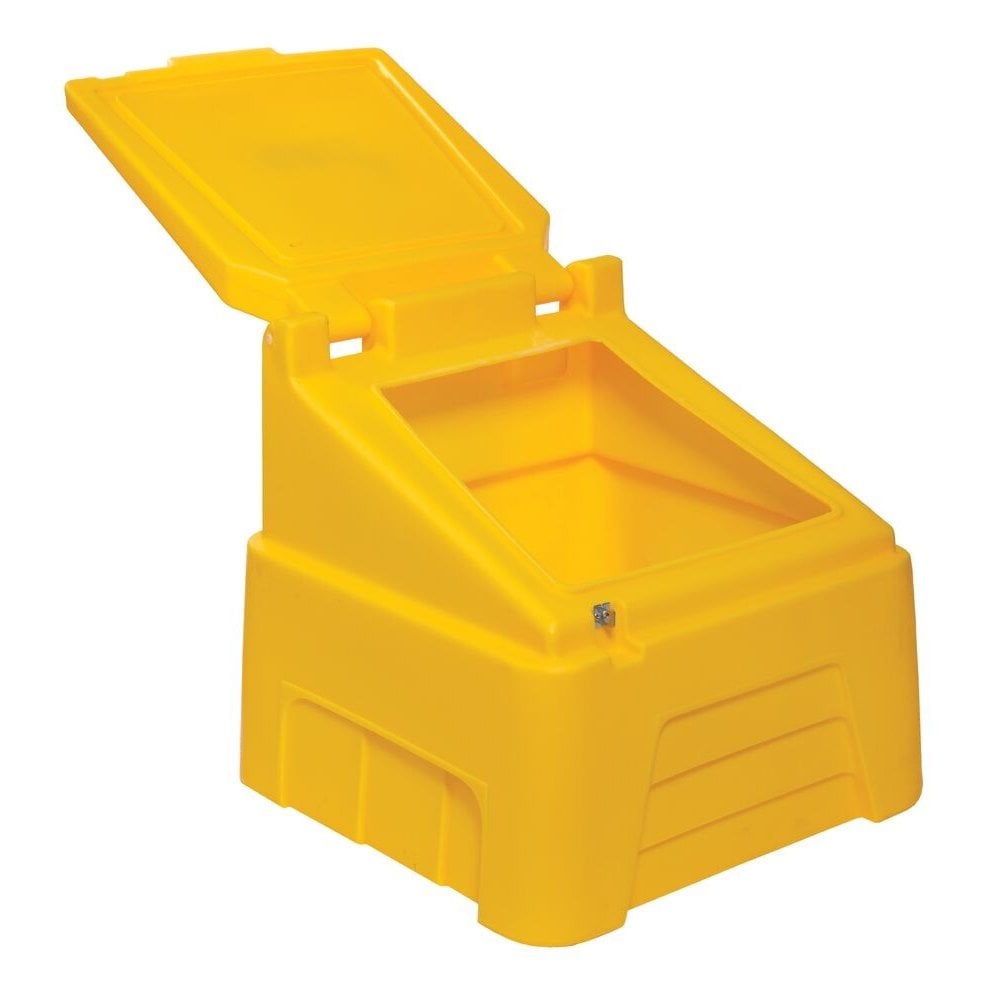 200 Litre Premium Salt Grit Bin - Yellow-EX-Plastic Box Shop
