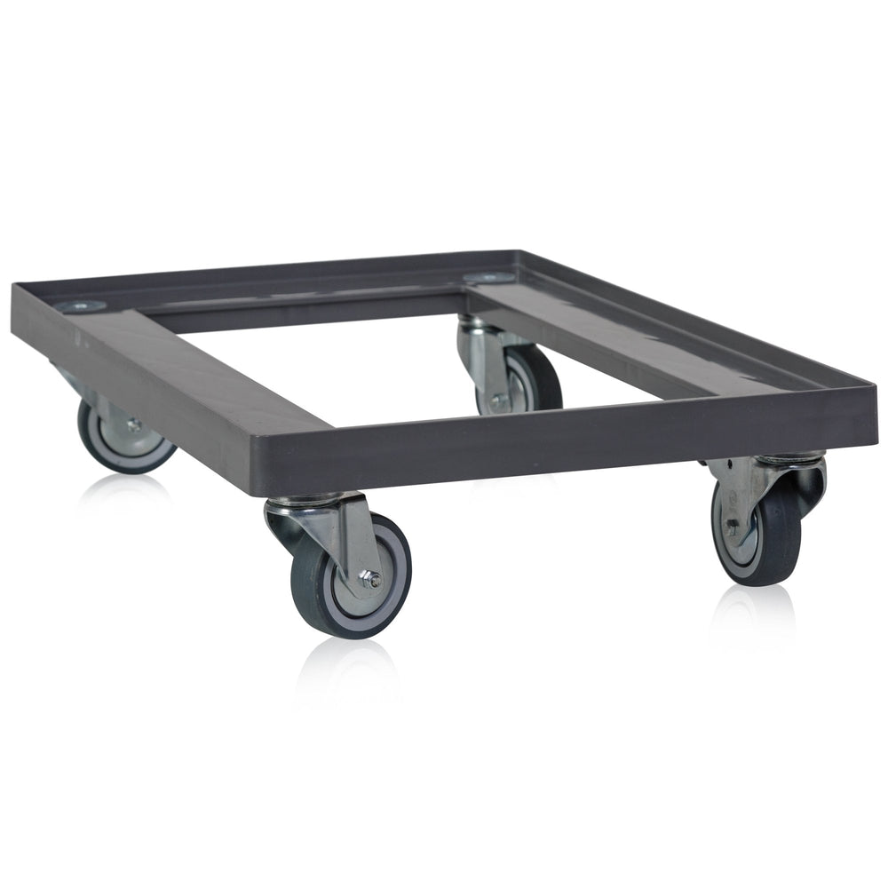 Plastic Dolly with Four Steering Wheels-George Utz-Plastic Box Shop