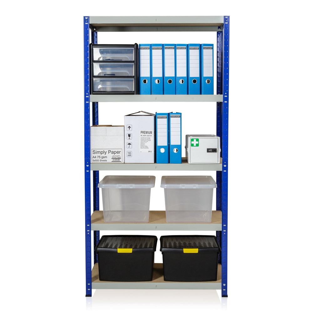 Clicka 175 Metal Shelving Bay-Racking-45cm-A175BBBG-Plastic Box Shop