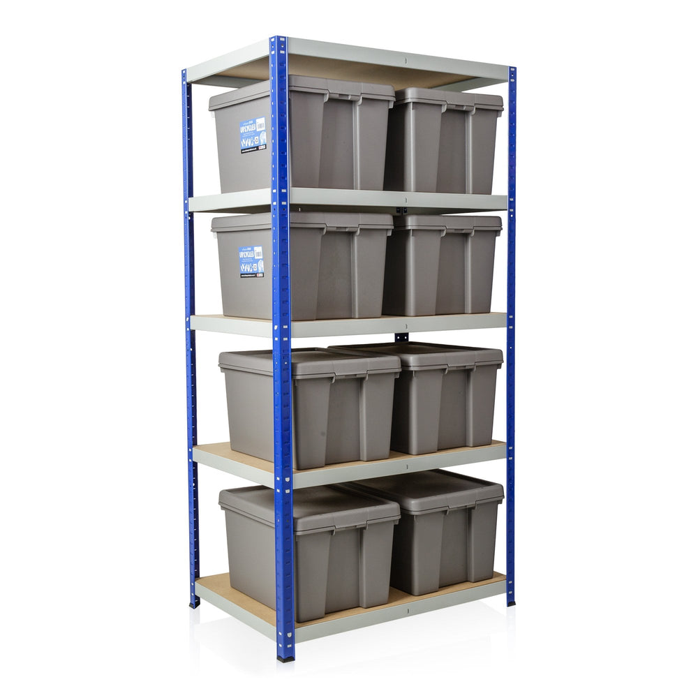 Clicka 265 with 45L Wham Bam Box Combo 1770 x 900 x 600mm-Racking-Plastic Box Shop