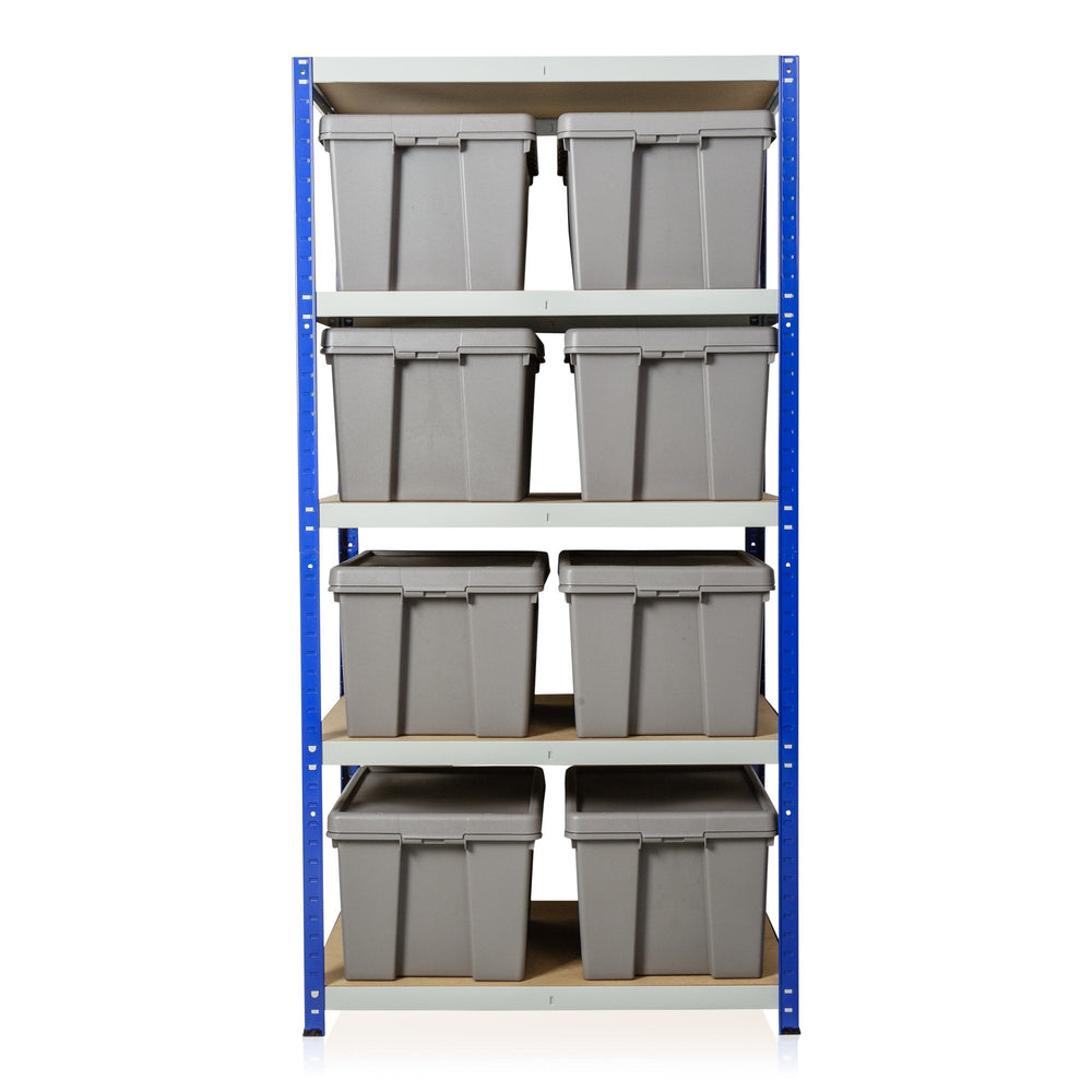 Clicka 175 with 45L Wham Bam Box Combo 1770 x 900 x 600mm-Racking-Plastic Box Shop
