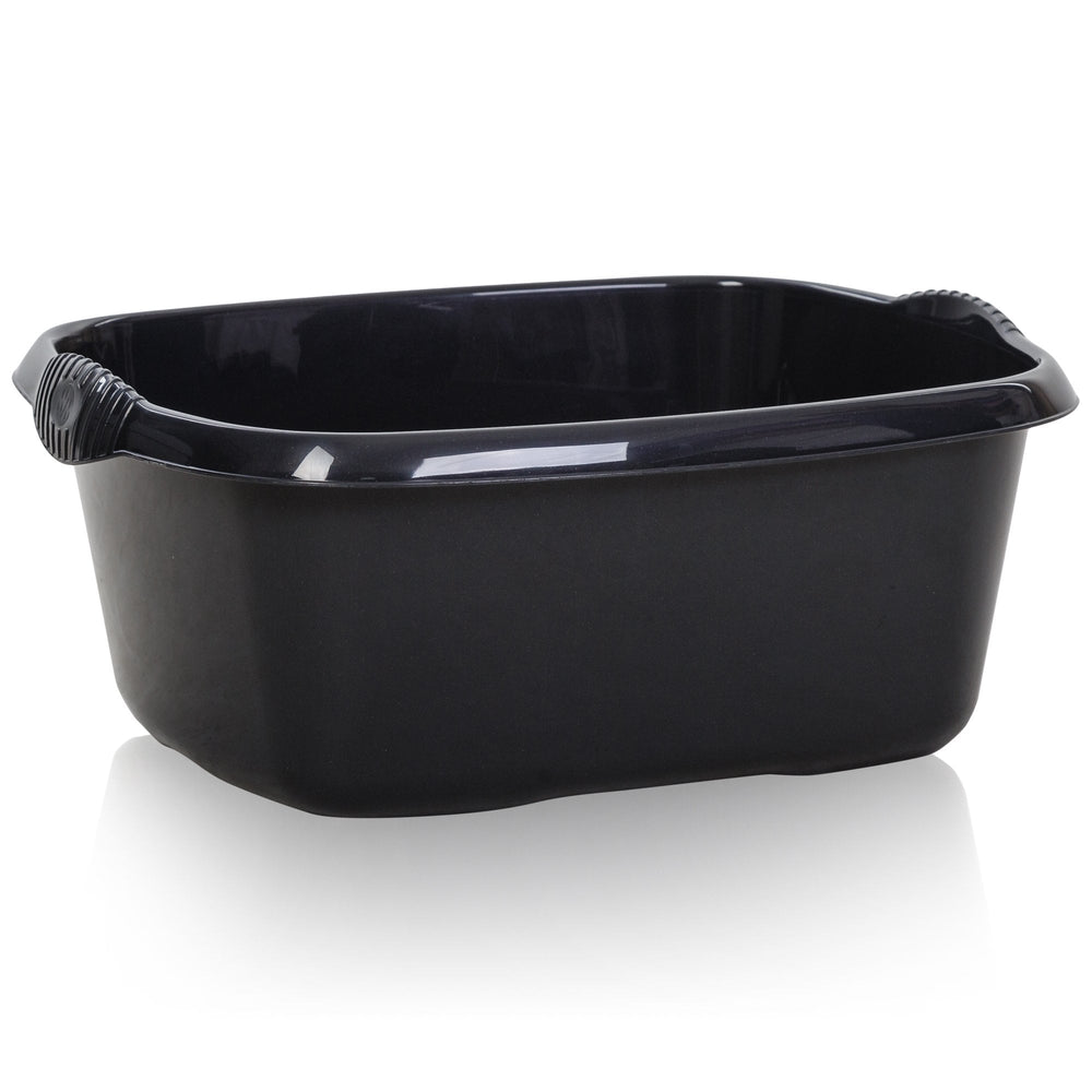 38cm Casa Rectangular Plastic Washing Up Bowl-Wham-Midnight-WM38CRTMID-Plastic Box Shop