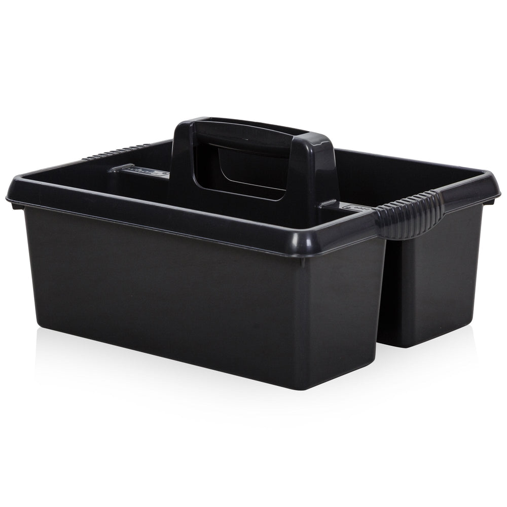 Kitchen Cleaning Caddy/Organiser with Carrying Handle-Wham-Midnight-WMKCMID-Plastic Box Shop
