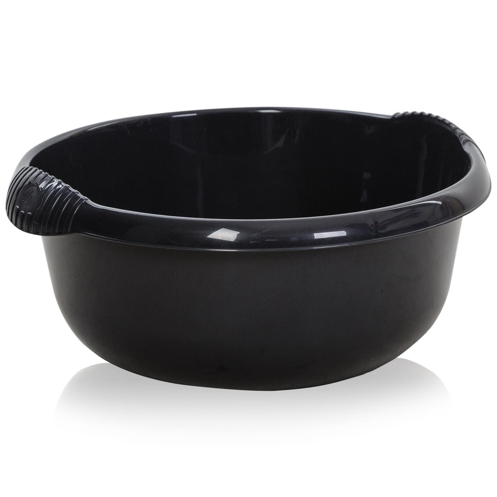 36cm Casa Round Plastic Washing Up Bowl-Wham-Midnight-WM36CRDMID-Plastic Box Shop