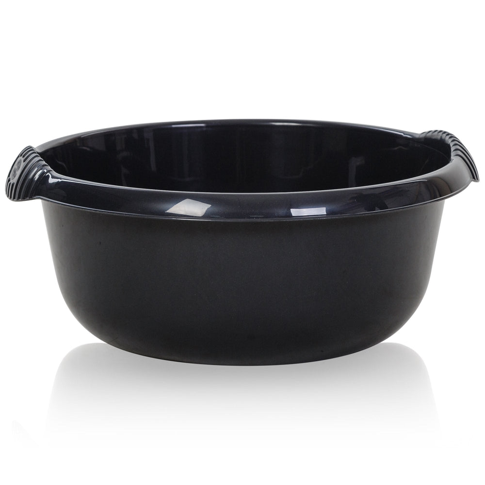 32cm Casa Round Plastic Washing Up Bowl-Wham-Midnight-WM32CRDMID-Plastic Box Shop