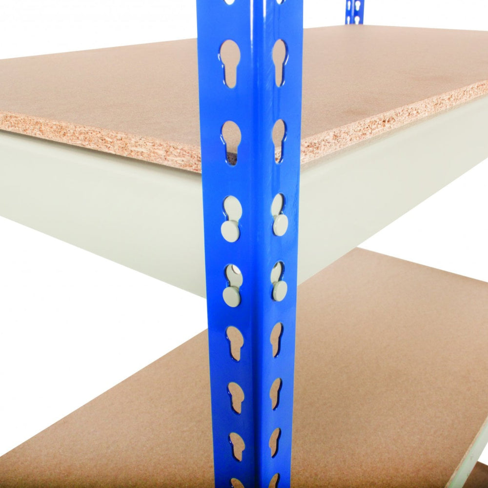 Mobile Trolley Shelving-Racking-Plastic Box Shop