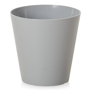 Studio 16cm Round Indoor Plastic Planter-Wham-Plastic Box Shop
