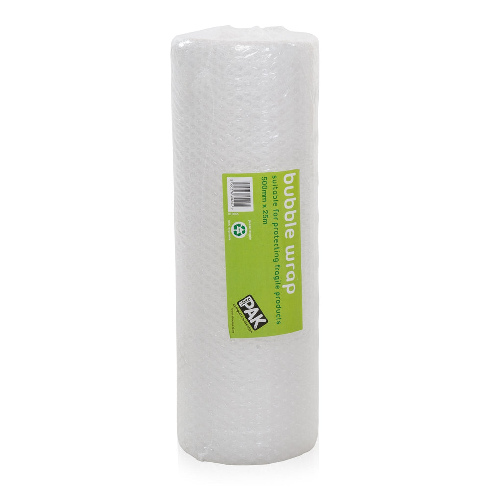 StorePak Bubble Wrap Roll (500mm x 25m)-StorePak-Plastic Box Shop