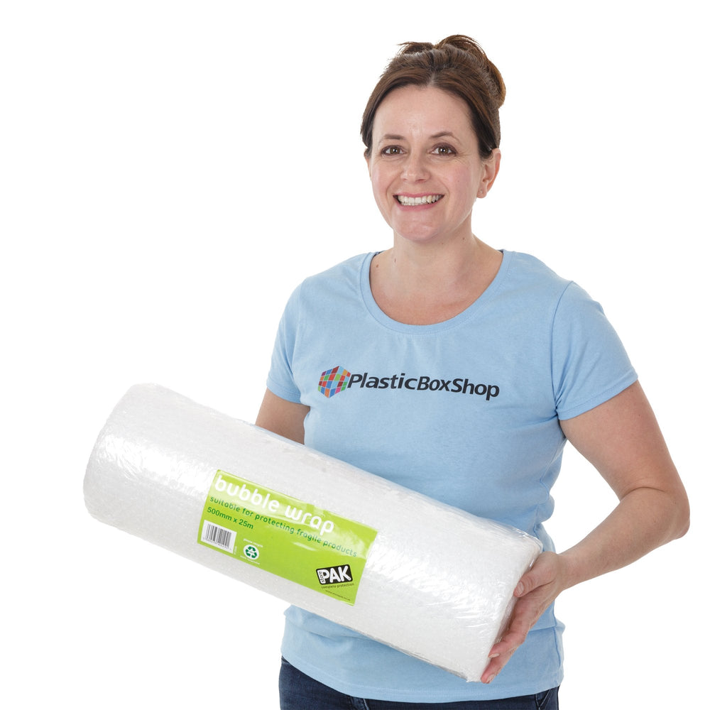 StorePak Bubble Wrap Roll (500mm x 25m)-StorePak-Plastic Box Shop