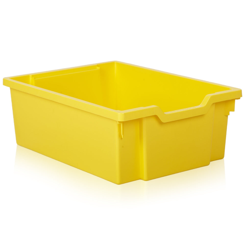 15 Litre Deep Plastic Storage Tray – Gratnells-Gratnells-Sunshine Yellow-GRDYEL-Plastic Box Shop