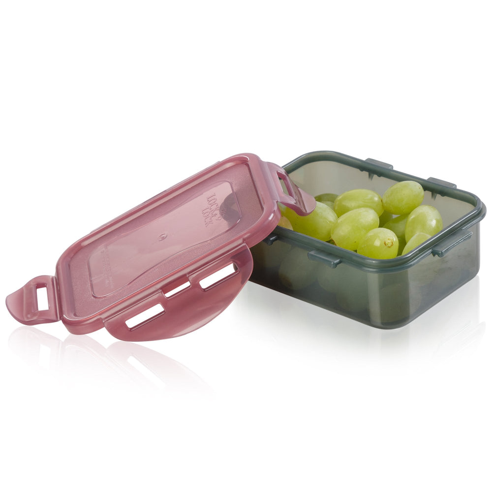 350ml Eco Rectangular Food Storage Box (Assorted Colours) – Lock & Lock-Lock & Lock-Plastic Box Shop