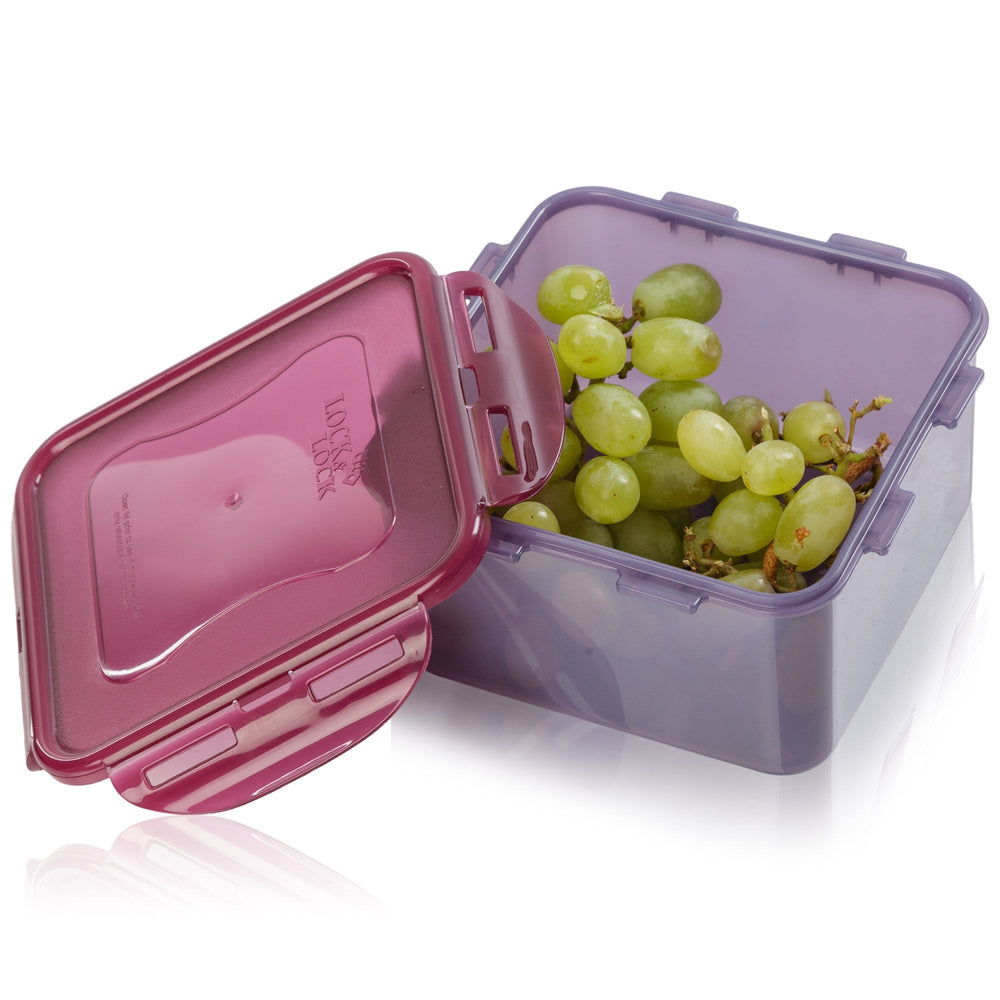1.2 Eco Square Food Storage Box – Lock & Lock-Lock & Lock-Plastic Box Shop