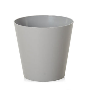 Studio 26cm Round Indoor Plastic Planter Cover-Wham-Cool Grey-WM26RCG-Plastic Box Shop
