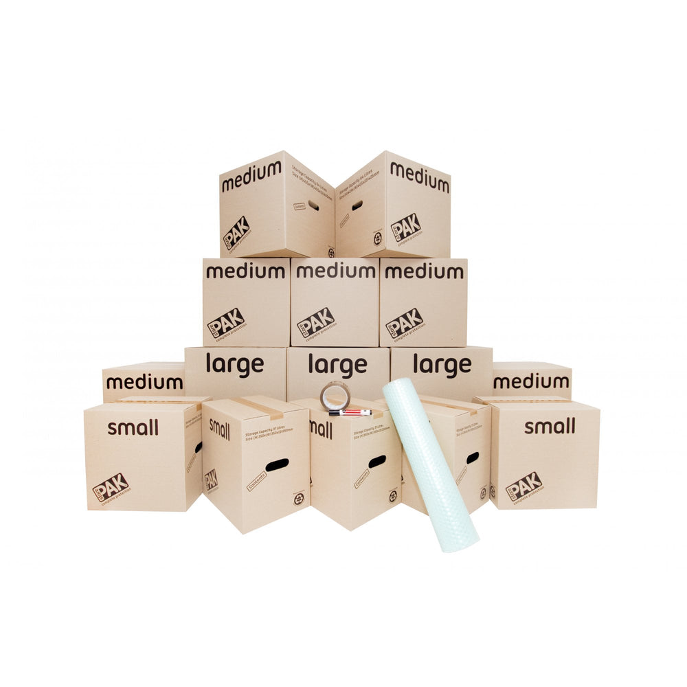 StorePak 1-2 Bedroom House Moving Cardboard Packing Boxes-StorePak-Plastic Box Shop