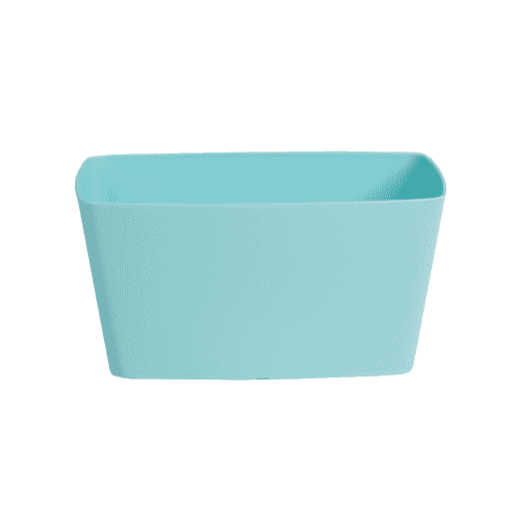 Studio 30cm High Gloss Rectangular Indoor Plastic Planter-Wham-Duck Egg-WM30RTDB-Plastic Box Shop