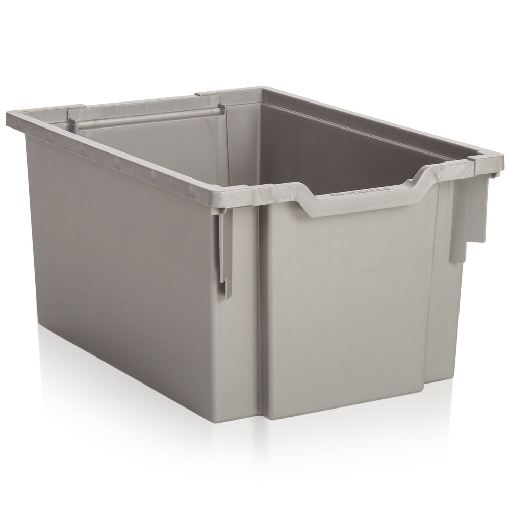 Extra Deep Gratnells Tray-Gratnells-Silver-GREDTSIL-Plastic Box Shop