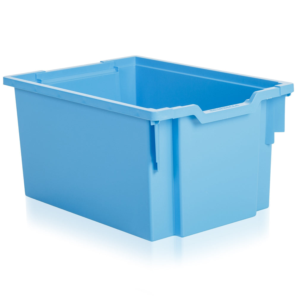 Extra Deep Gratnells Tray-Gratnells-Cyan Blue-GREDTCBL-Plastic Box Shop