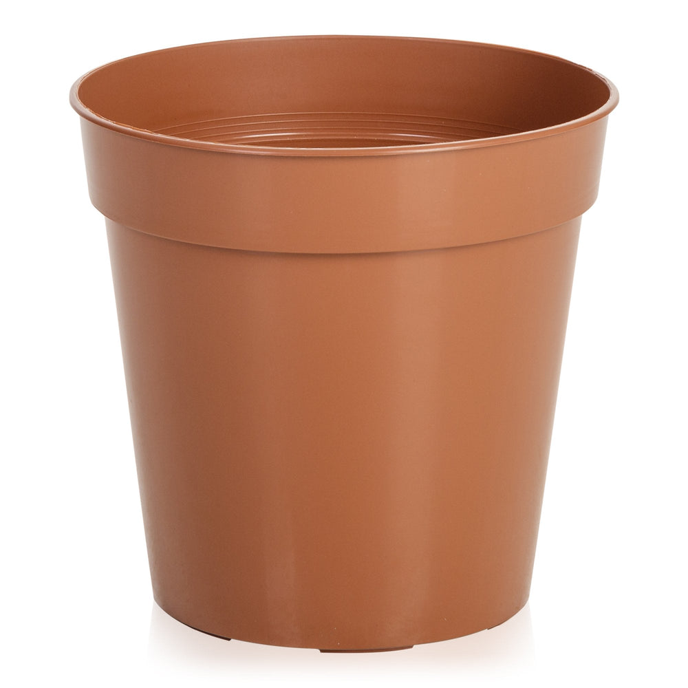 25.4cm Terracotta Grow Pot-Strata-Plastic Box Shop