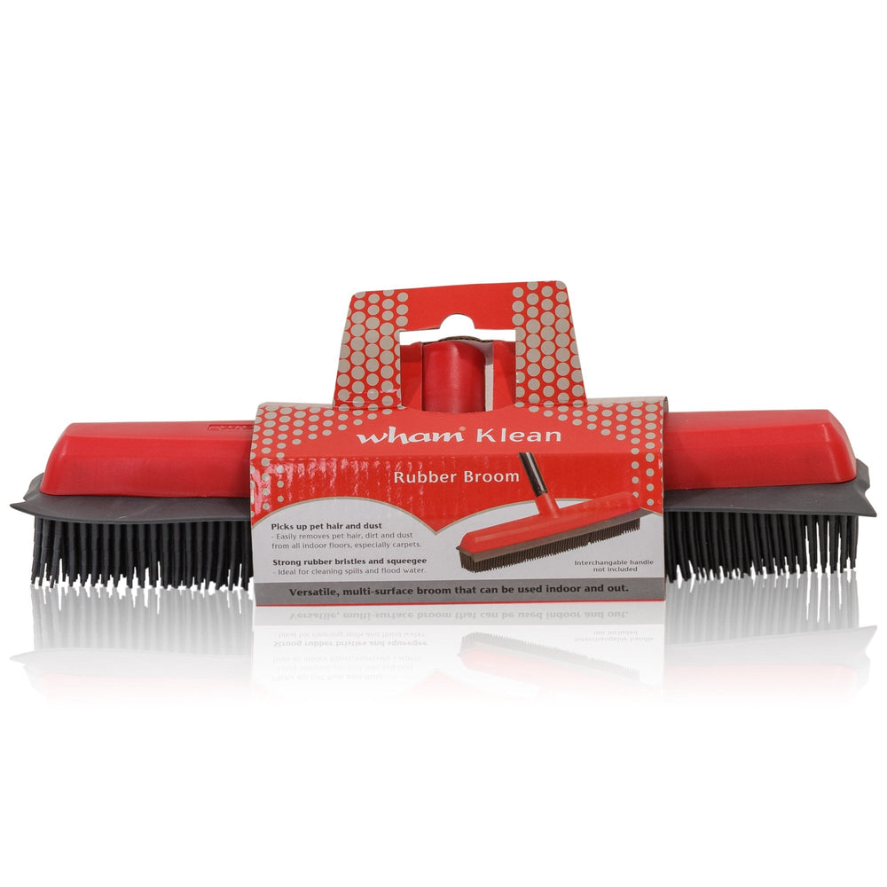 Klean Rubber Broom Head (37070)-Wham-Plastic Box Shop