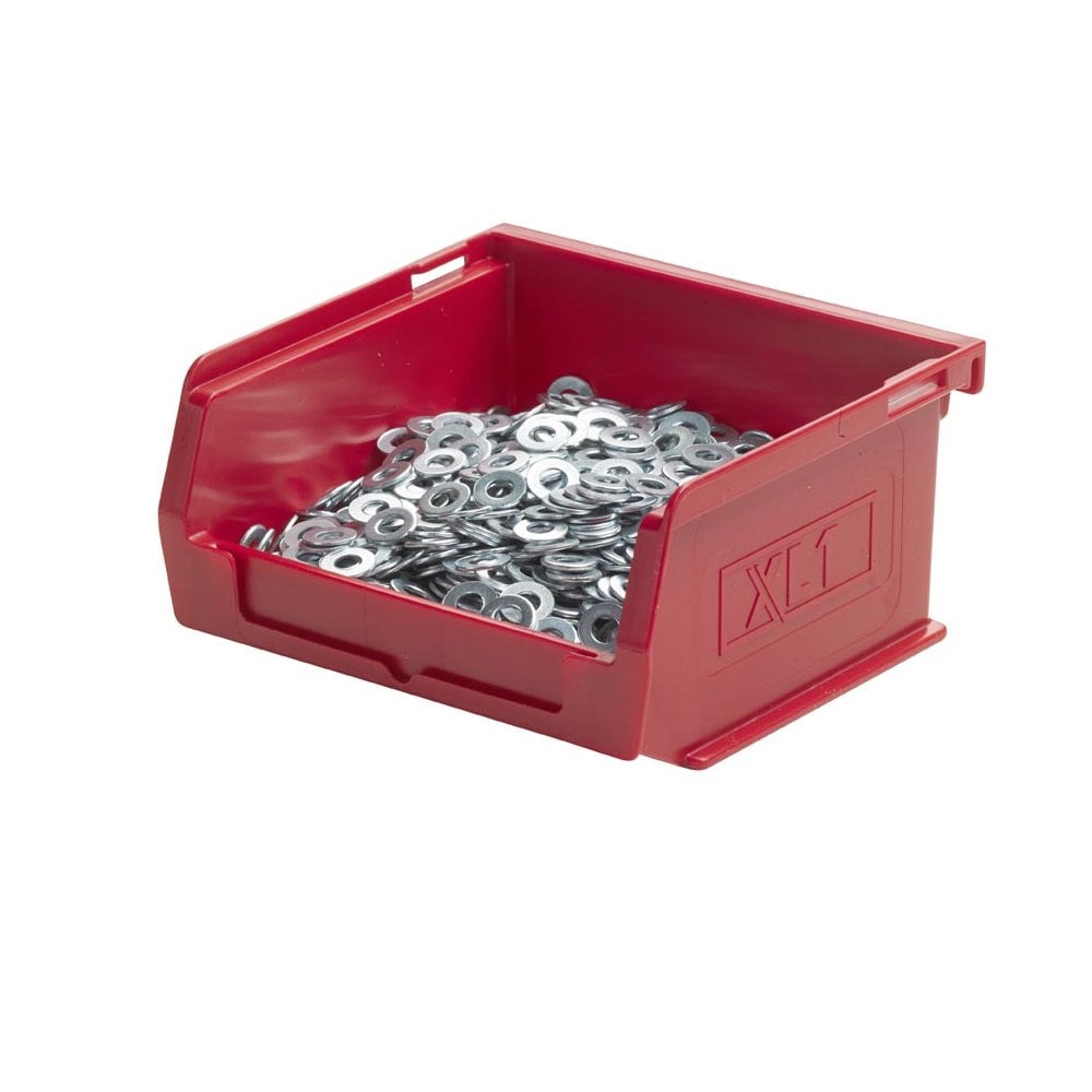 Pack of 20 x XL1 Semi-Open Fronted Small Parts Containers-XL-Plastic Box Shop