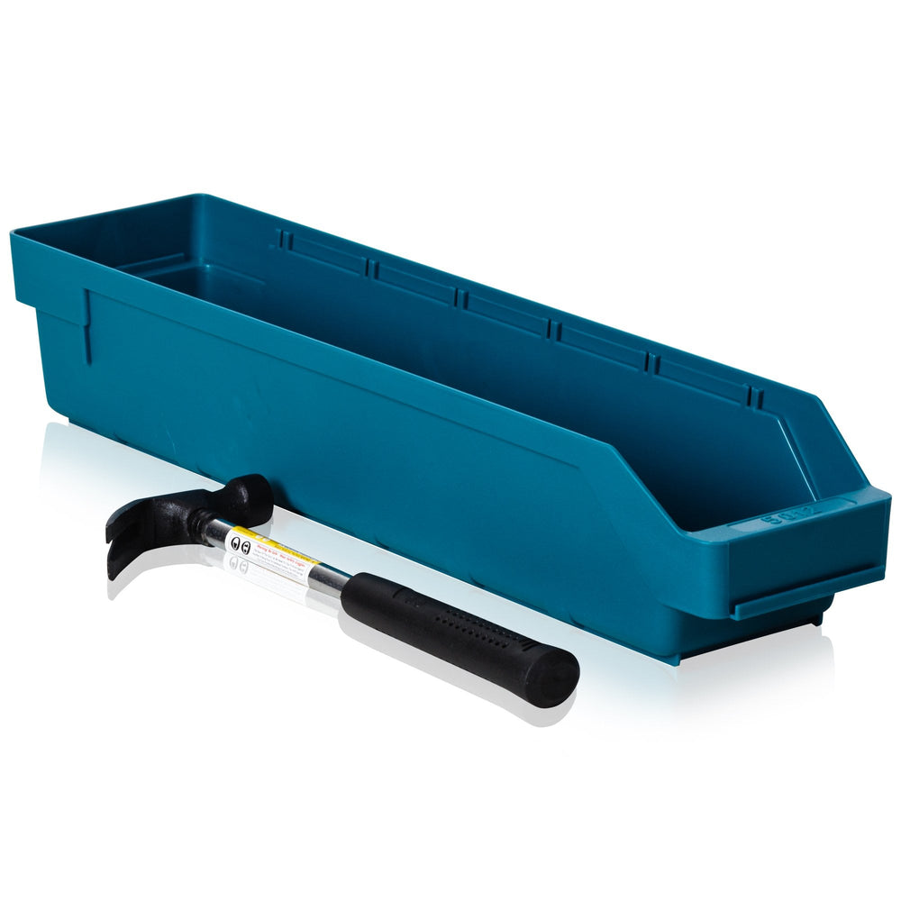 500mm Length Plastic Shelf Storage Bin-BS-Plastic Box Shop