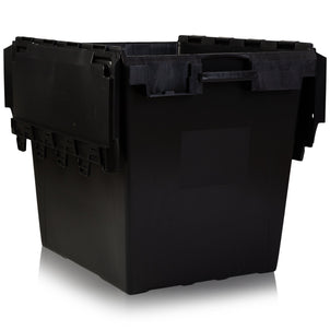 Pack of 5 x 165L Attached Lid Boxes-Counter-Plastic Box Shop