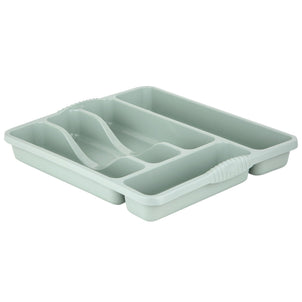 Casa Small Cutlery Tray-Wham-Silver Sage-WMCSCTSS-Plastic Box Shop