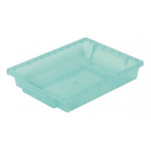 7.5 Litre Deep Antimicrobial Plastic Storage Tray – Gratnells-Gratnells-Kiwi tint-GRSAMKT-Plastic Box Shop