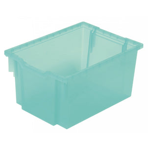 Gratnells Extra Deep Antimicrobial Storage Tray-Gratnells-Kiwi tint-GREDTAMKT-Plastic Box Shop