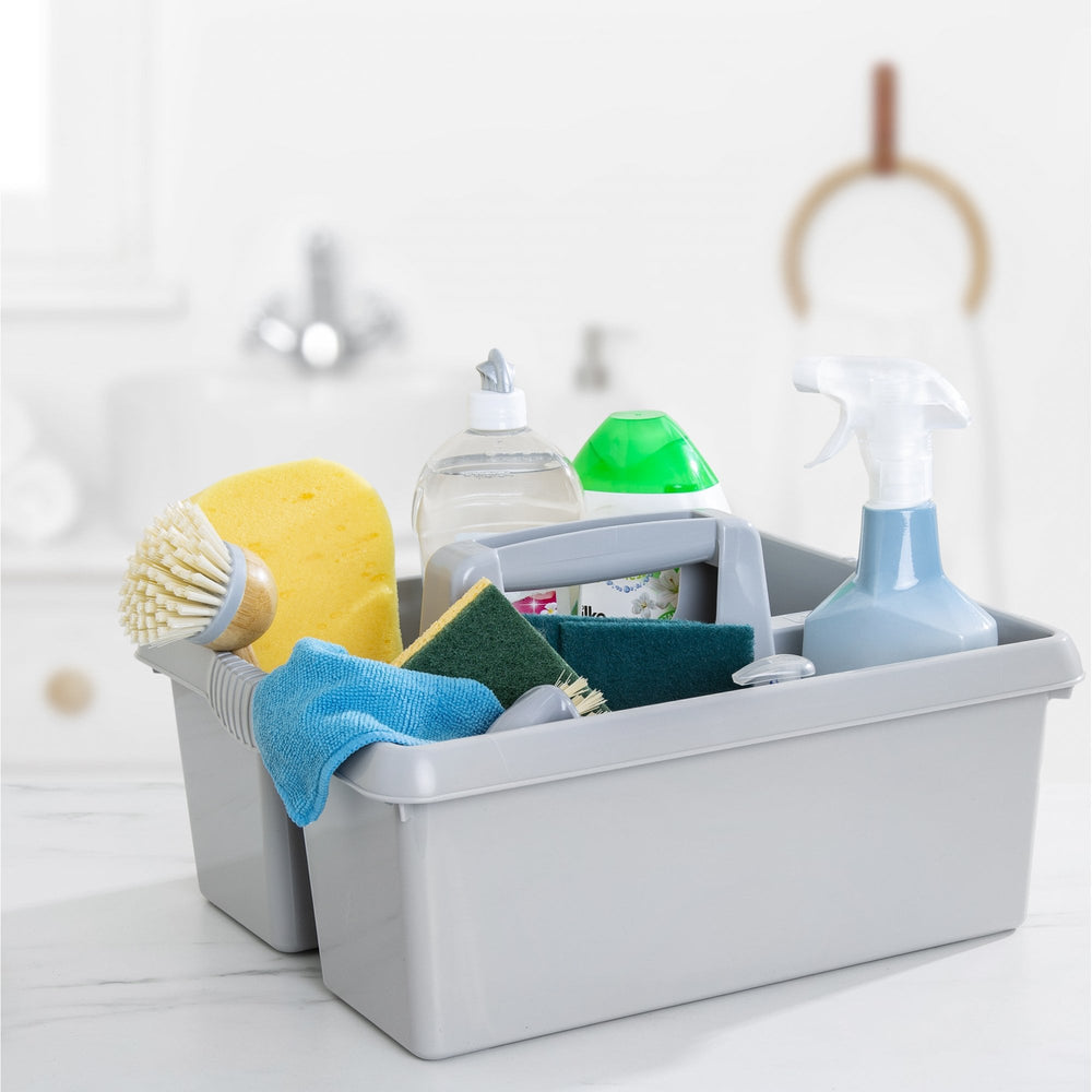 Kitchen Cleaning Caddy/Organiser with Carrying Handle-Wham-Plastic Box Shop