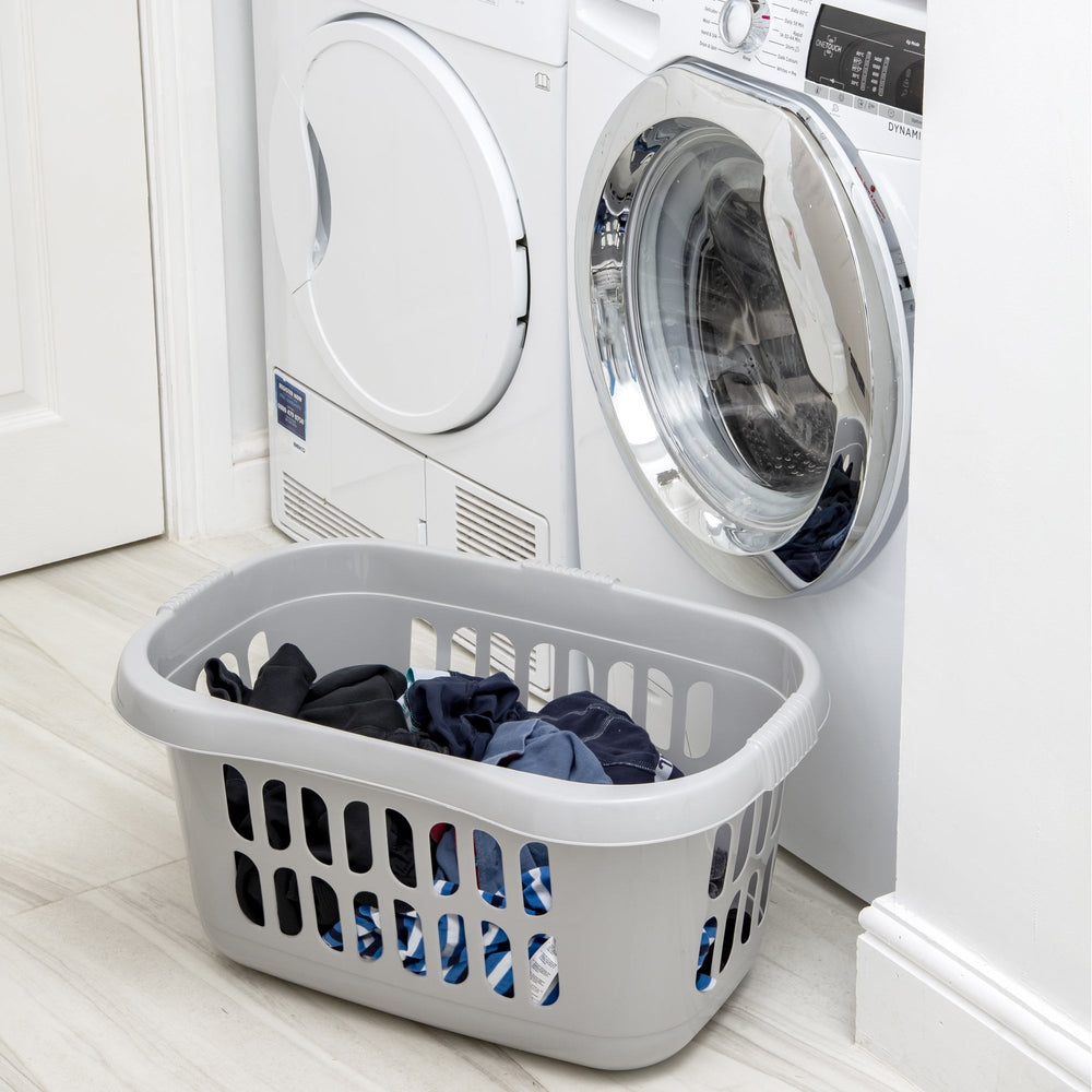 Casa Handy Hipster Plastic Laundry Basket-Wham-Plastic Box Shop