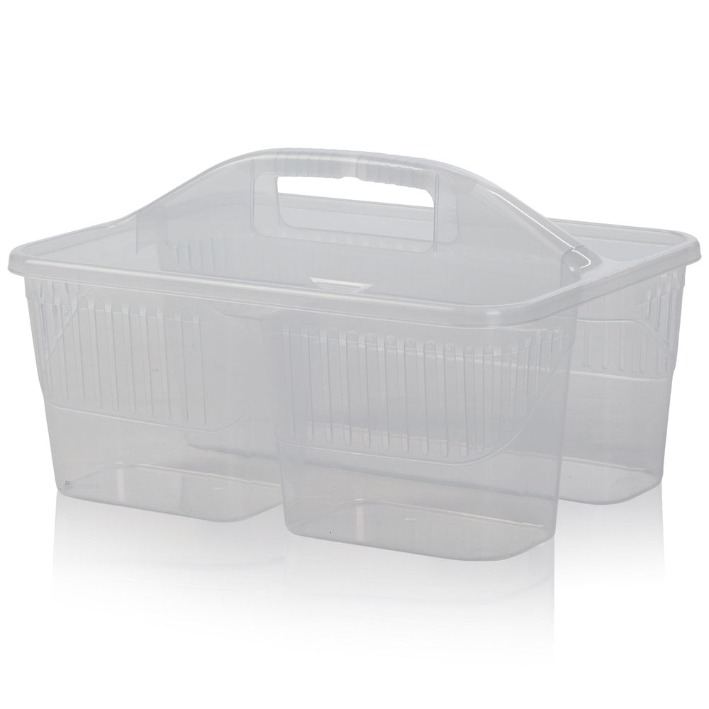 Clear Plastic Kitchen Cleaning Caddy-Hobby Life-Plastic Box Shop