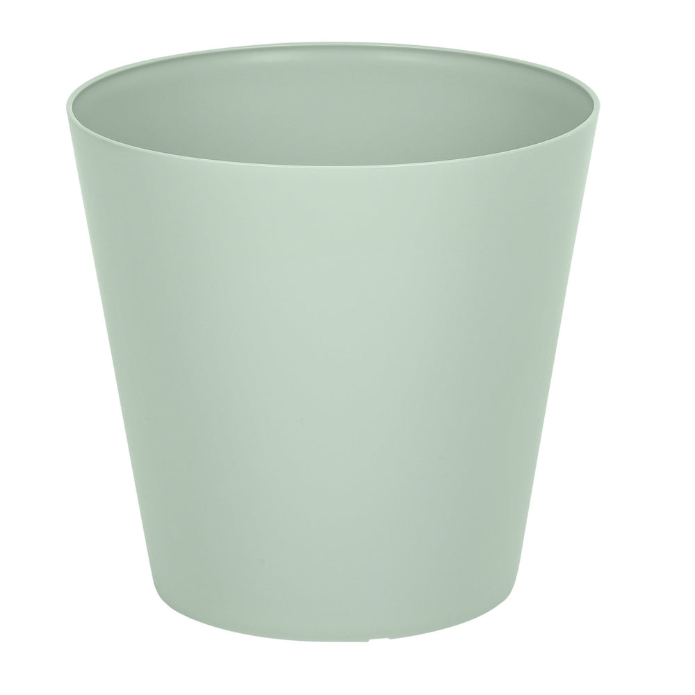 30cm Studio Round Indoor Plastic Planter Cover / Office Waste Bin-Wham-Silver Sage-WM30RSS-Plastic Box Shop