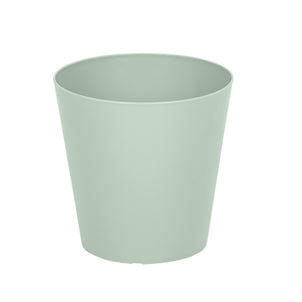 Studio 21cm High Gloss Round Plastic Indoor Plant Cover-Wham-Silver Sage-WM21RSS-Plastic Box Shop