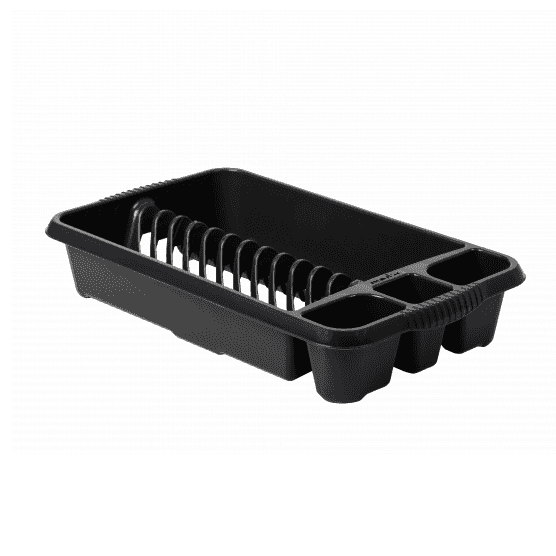 Home Upcycled Medium Dish Drainer-Wham-Upcycled Midnight-WMMDDUM-Plastic Box Shop