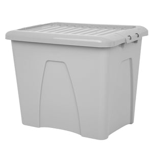 Pack of 3 x 75L Home Upcycled Plastic Boxes with Lid-Wham-Plastic Box Shop