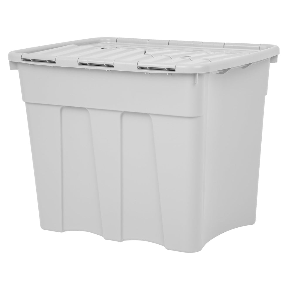 Pack of 2 x 80L Home Upcycled Plastic Croc Boxes with Attached Lid-Wham-Plastic Box Shop