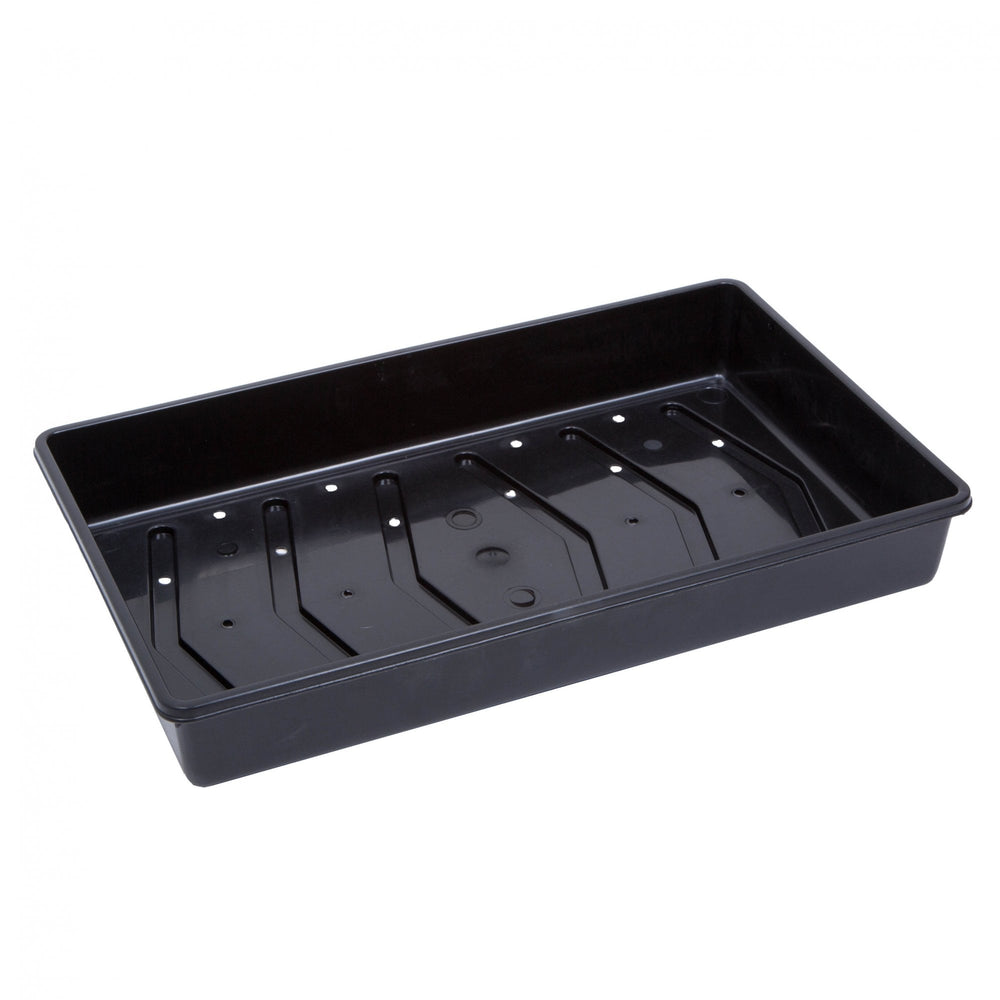 Pack of 3 x Black Eden Plastic Seed Trays-Wham-Plastic Box Shop