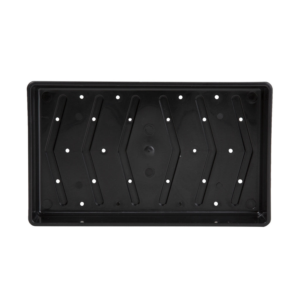 Pack of 3 x Black Eden Plastic Seed Trays-Wham-Plastic Box Shop
