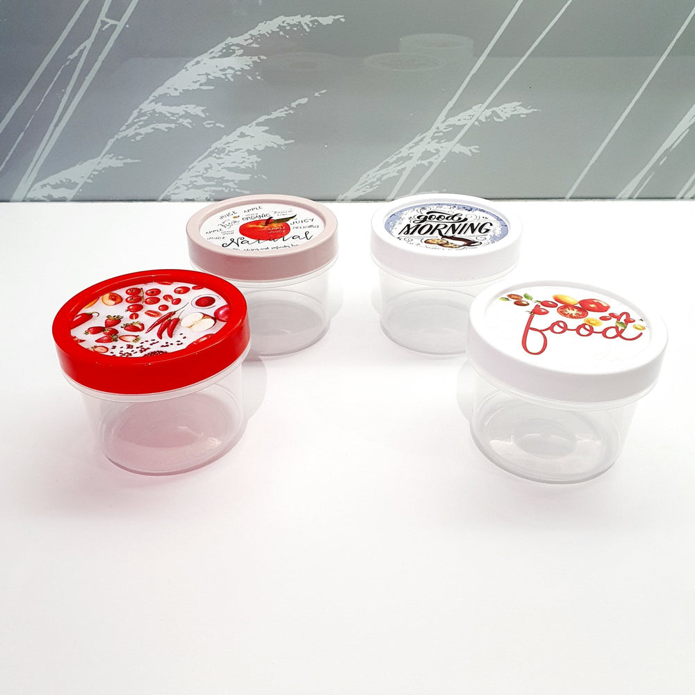 300ml Clear Round Airtight Screw Top Food Storage Container – Hobby Life-Hobby Life-Plastic Box Shop