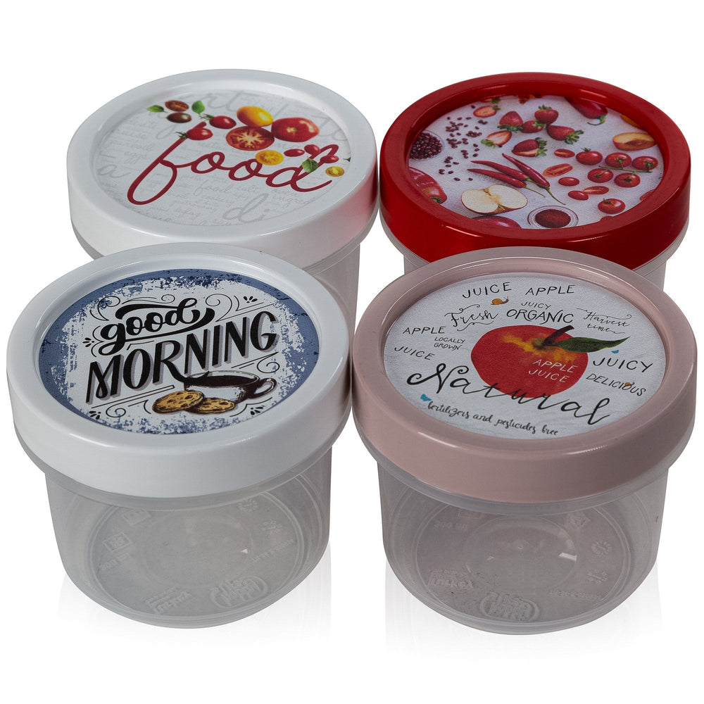 300ml Clear Round Airtight Screw Top Food Storage Container – Hobby Life-Hobby Life-Plastic Box Shop