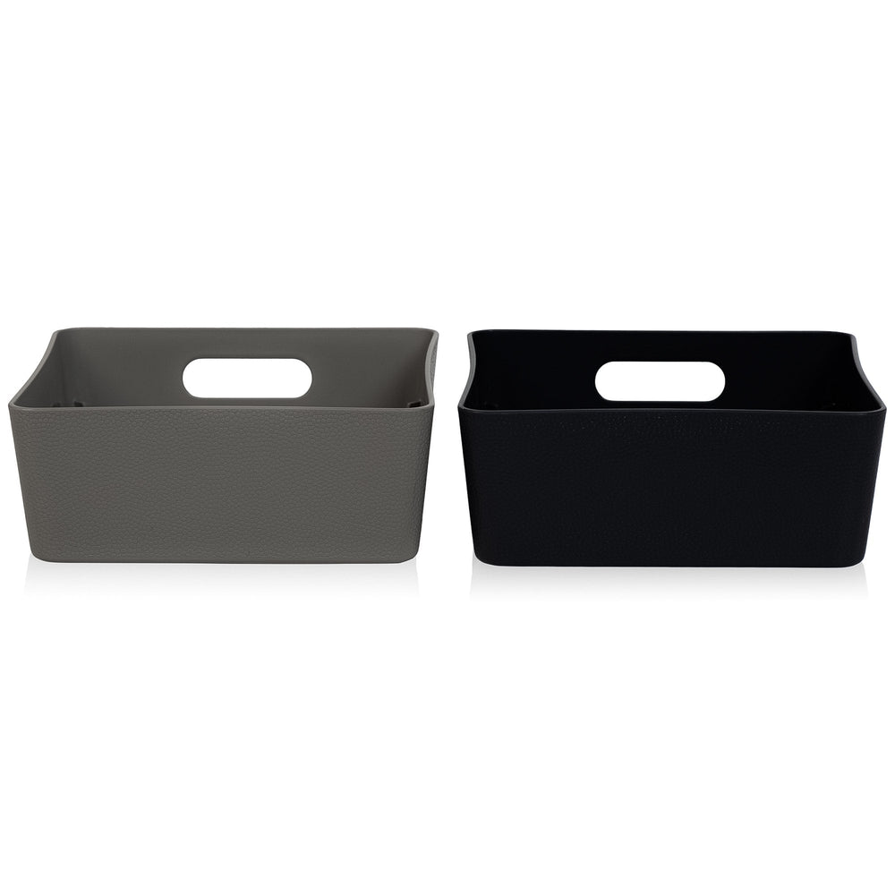Small Textured Plastic Storage Basket – Wham Studio-Wham-Plastic Box Shop