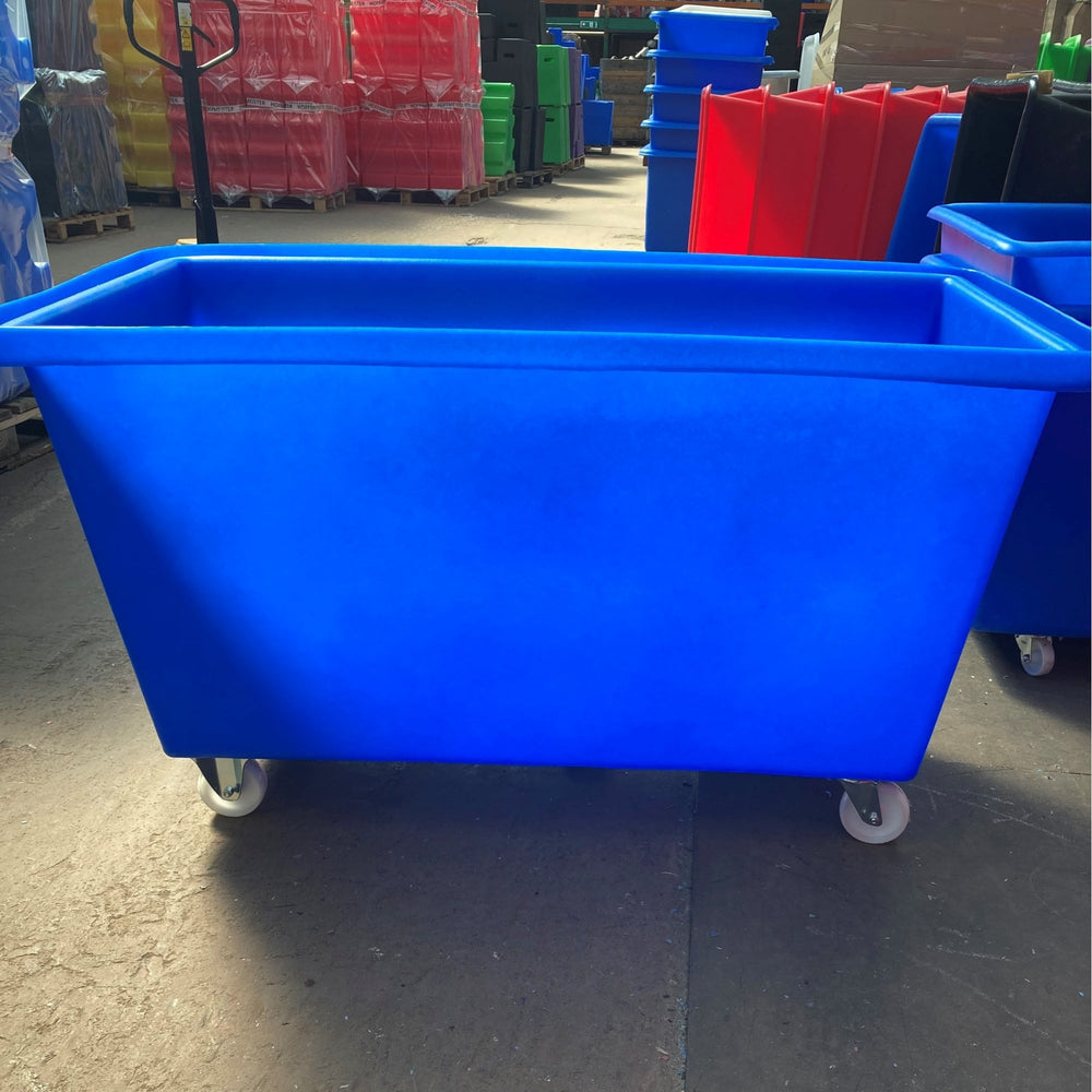 425 Litre Mobile Tapered Truck-EX-Plastic Box Shop