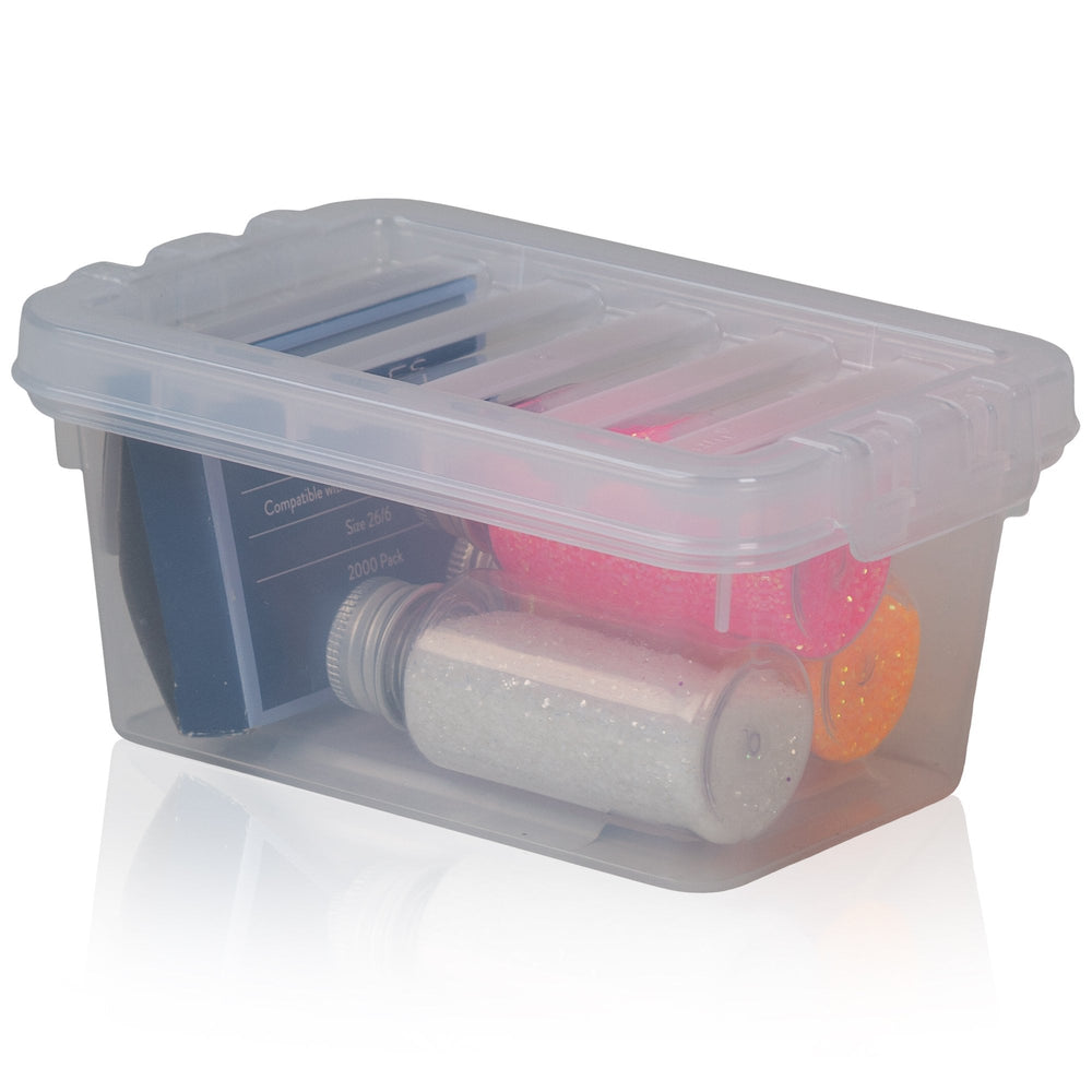 500ml Clear Plastic Storage Box with Lid – Wham Crystal-Wham-Plastic Box Shop