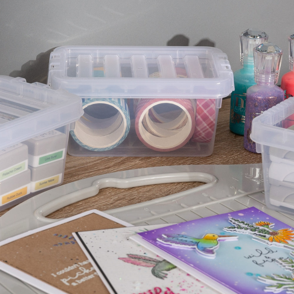 500ml Clear Plastic Storage Box with Lid – Wham Crystal-Wham-Plastic Box Shop